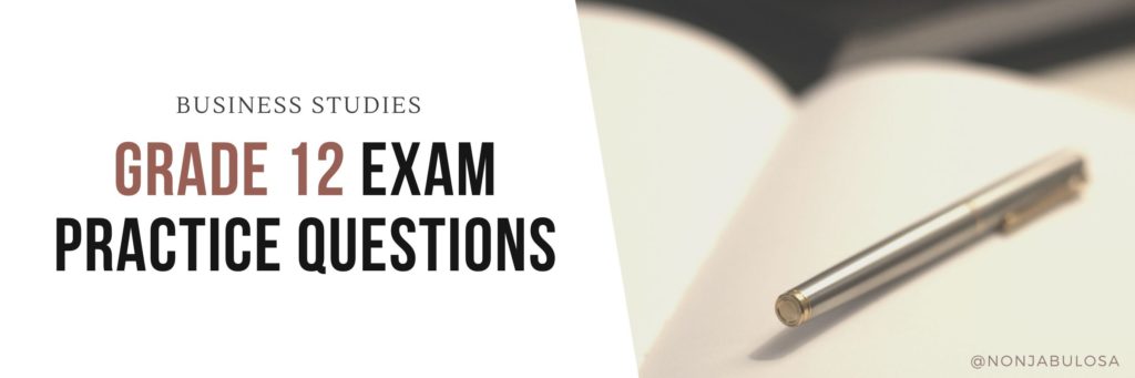 header image. Grade 12 exam practice questions, nsc exam preparation category